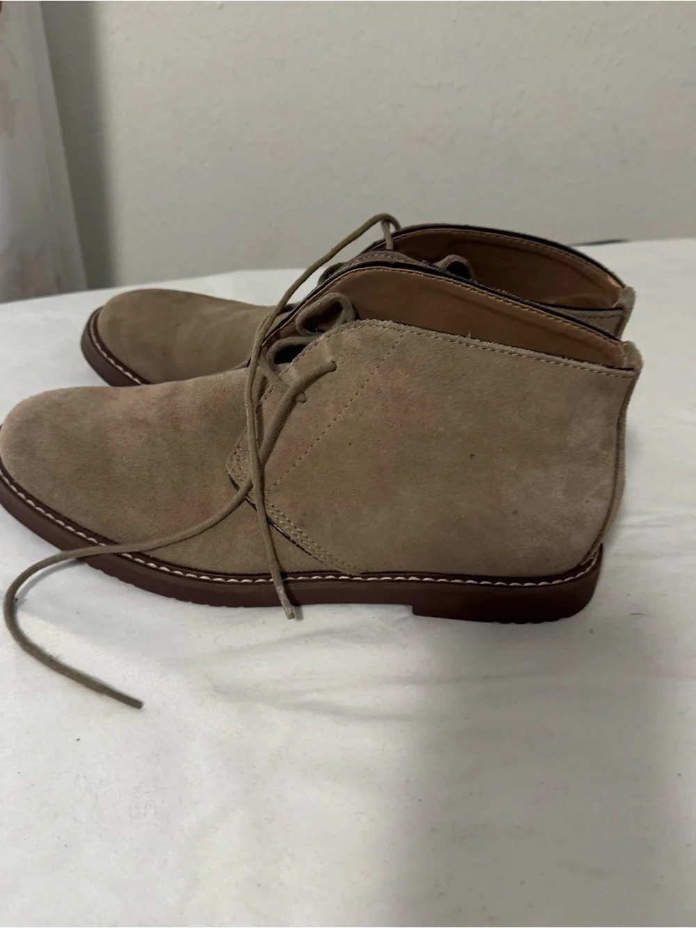 Banana Republic Men's Size 8 Desert Chukka Boots Suede Business Casual Everyday